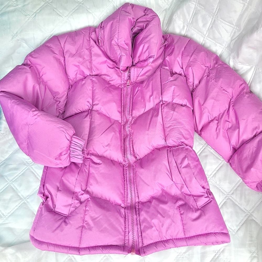 🎁CLEARANCE🎁 BEVERLY HILLS PRINCESS Fuchsia PUFFER Coat, NWOT Size 7